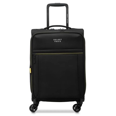 куфари,delsey,brochant,3,expandable,55cm,36l,trolley,bag,black,(jet,black)