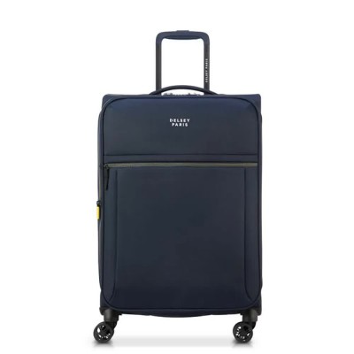 куфари,delsey,brochant,3,expandable,67cm,60l,trolley,bag,blue,(navy,blue)