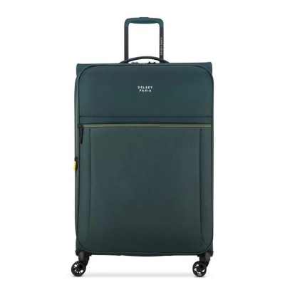 куфари,delsey,brochant,3,expandable,78cm,105l,trolley,bag,green,(pine,green)