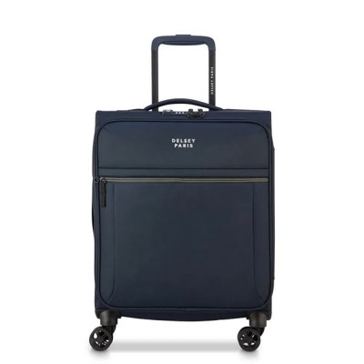 куфари,delsey,brochant,3,slim,expandable,55cm,36l,trolley,bag,blue,(navy,blue)