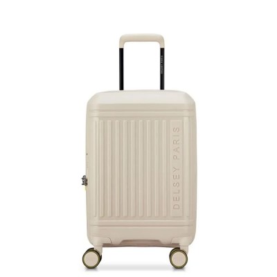 куфари,delsey,lutece,expandable,55cm,34l,trolley,bag,beige,(beige)