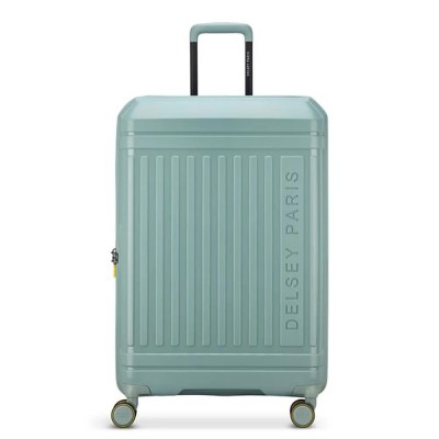 куфари,delsey,lutece,expandable,76cm,99l,trolley,bag,green,(willow,green)