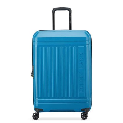 куфари,delsey,lutece,se,expandable,68cm,73l,trolley,bag,blue,(peacock,blue)