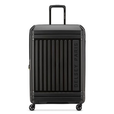 куфари,delsey,lutece,se,expandable,75cm,99l,trolley,bag,black,(black)