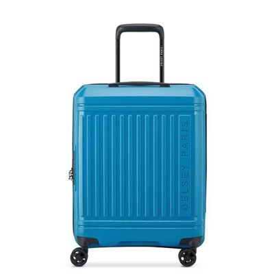 куфари,delsey,lutece,se,slim,expandable,55cm,34l,trolley,bag,blue,(peacock,blue)