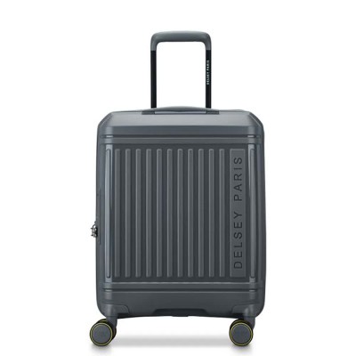 куфари,delsey,lutece,slim,expandable,55cm,34l,trolley,bag,grey,(graphite)