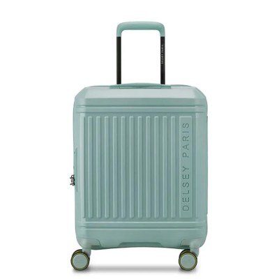 куфари,delsey,lutece,slim,expandable,55cm,34l,trolley,bag,green,(willow,green)