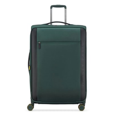 куфари,delsey,montmartre,3,expandable,76cm,101l,trolley,bag,green,(pine,green)