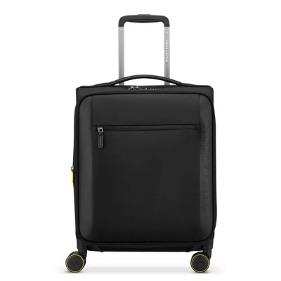 куфари,delsey,montmartre,3,slim,expandable,55cm,38l,trolley,bag,black,(black)