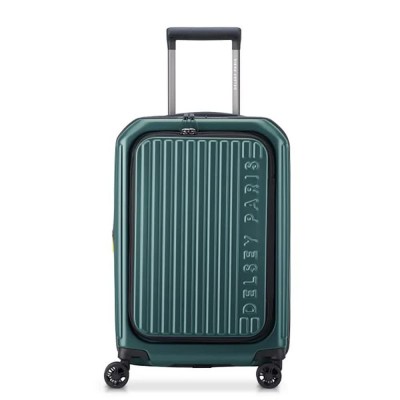 куфари,delsey,securitime,expandable,55cm,37l,trolley,bag,green,(deep,green)
