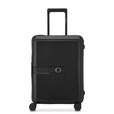 куфари,delsey,vauban,slim,55cm,37l,trolley,bag,black,(black)