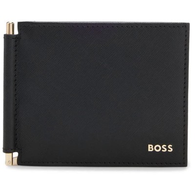 портфейли,и,портмонета,boss,6cc,coin,clip,10281902,wallet,black,(black)