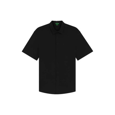 риза,с,къс,ръкав,дамски,ризи,мъжки,ризи,boss,goc,swing,s,10272836,short,sleeve,shirt,black,(black)