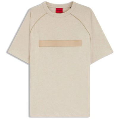 тениска,мъжки,тениски,дамски,тениски,hugo,dalik,10279916,short,sleeve,t,shirt,beige,(light,beige)