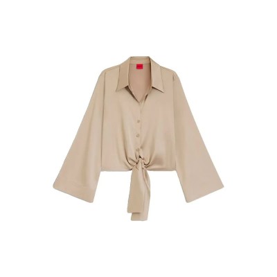 дамски,блузи,hugo,errika,10260682,red,long,sleeve,blouse,beige,(light,pastel,brown)