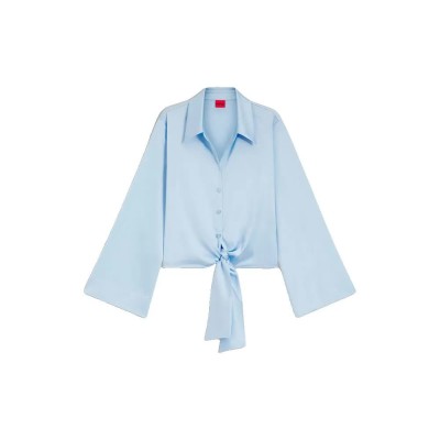 дамски,блузи,hugo,errika,10260682,red,long,sleeve,blouse,blue,(open,blue)