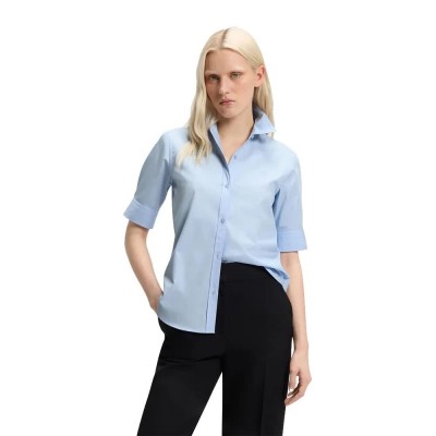 риза,с,къс,ръкав,дамски,ризи,мъжки,ризи,hugo,the,summer,short,sleeve,shirt,blue,(open,blue)