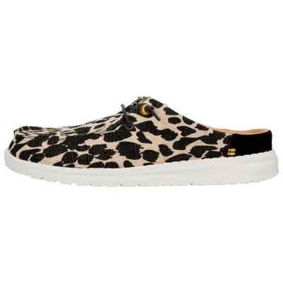 обувки,мъжки,маратонки,дамски,маратонки,hey,dude,wendy,classic,slip,on,shoes,brown,(leopard)