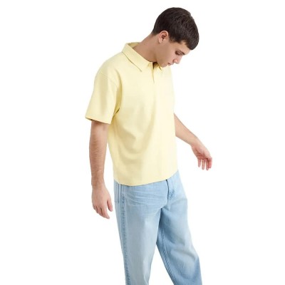 дамски,блузи,с,яка,мъжки,блузи,с,яка,balmohk,30000440,short,sleeve,polo,yellow,(blazing,yellow)