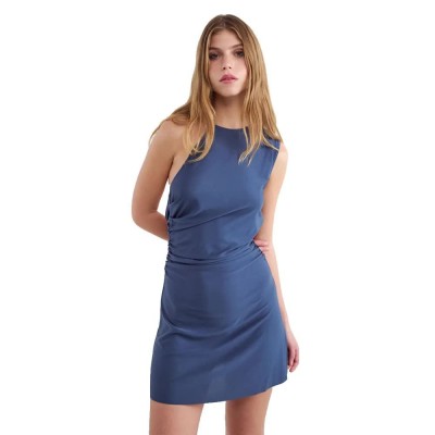 рокля,дамски,поли,и,рокли,balmohk,30000525,sleeveless,short,dress,blue,(navy,blue)