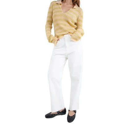 дънки,мъжки,панталони,дамски,панталони,balmohk,caye,straight,fit,cropped,jeans,white,(white)