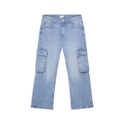 дънки,мъжки,панталони,дамски,панталони,balmohk,luis,cargo,straight,fit,jeans,blue,(light,blue,denim)