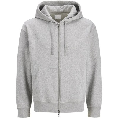 блуза,мъжки,пуловери,jack,&,jones,ace,full,zip,sweatshirt,grey,(light,grey,melange)