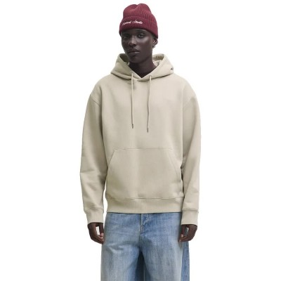 суичър,мъжки,пуловери,jack,&,jones,ace,hoodie,beige,(moonbeam)