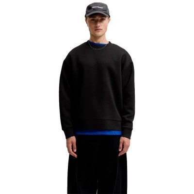 блуза,мъжки,пуловери,jack,&,jones,barron,sweatshirt,black,(black)