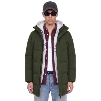 яке,мъжки,якета,дамски,якета,и,палта,jack,&,jones,becks,long,padded,jacket,green,(rosin)