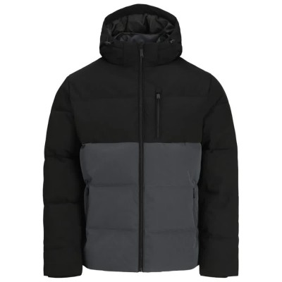 яке,мъжки,якета,дамски,якета,и,палта,jack,&,jones,becks,padded,jacket,black,(asphalt,black,blocking)