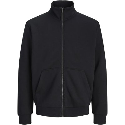 блуза,мъжки,пуловери,jack,&,jones,bradley,full,zip,sweatshirt,black,(black)