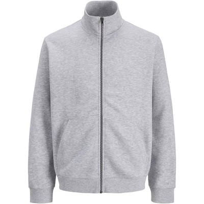 блуза,мъжки,пуловери,jack,&,jones,bradley,full,zip,sweatshirt,grey,(light,grey,melange)