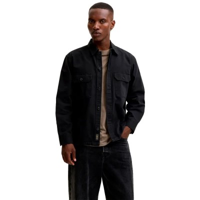 мъжки,якета,дамски,якета,и,палта,jack,&,jones,colton,canvas,overshirt,black,(black)