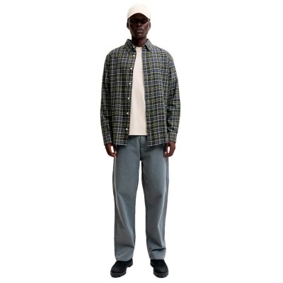 карирана,риза,дамски,ризи,мъжки,ризи,jack,&,jones,field,check,long,sleeve,shirt,green,(rosin)