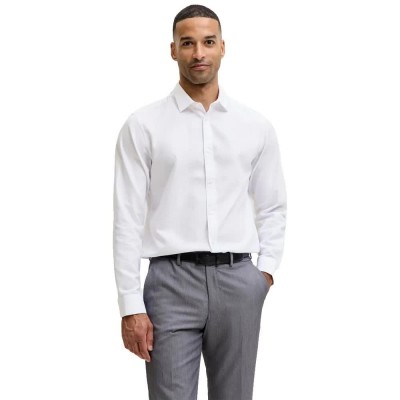 риза,с,дълъг,ръкав,дамски,ризи,мъжки,ризи,jack,&,jones,joe,long,sleeve,shirt,white,(white)
