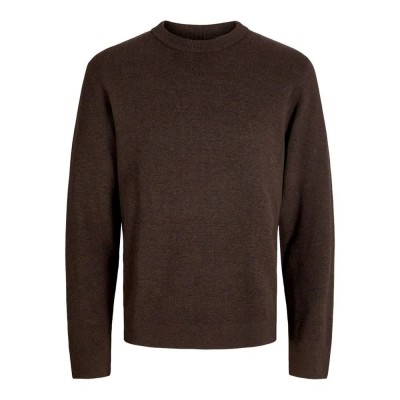 блуза,мъжки,пуловери,дамски,пуловери,jack,&,jones,milano,stitch,sweater,brown,(delicioso,melange)