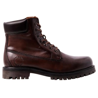 дамски,боти,мъжки,боти,jack,&,jones,montana,leather,booties,brown,(brown,stone)