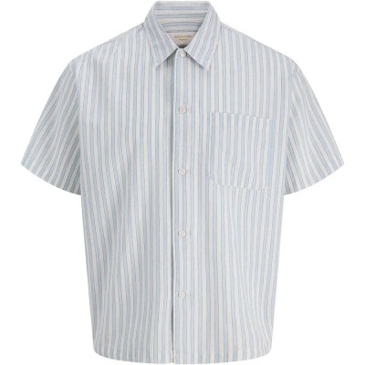 риза,с,къс,ръкав,дамски,ризи,мъжки,ризи,jack,&,jones,riviera,linen,short,sleeve,shirt,blue,(cashmere,blue,stripes)