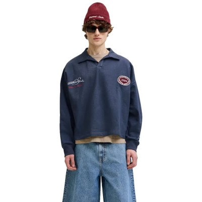 блуза,мъжки,пуловери,jack,&,jones,savona,sweatshirt,blue,(odyssey,grey)