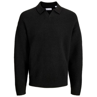 дамски,блузи,с,яка,мъжки,блузи,с,яка,jack,&,jones,soho,ollie,long,sleeve,polo,black,(black)
