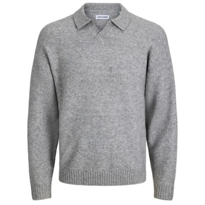 дамски,блузи,с,яка,мъжки,блузи,с,яка,jack,&,jones,soho,ollie,long,sleeve,polo,grey,(light,grey,melange)
