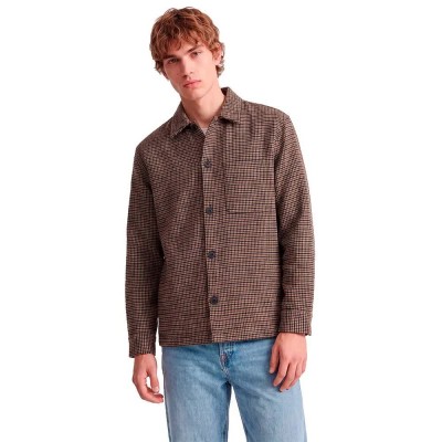 мъжки,якета,дамски,якета,и,палта,jack,&,jones,soho,ollie,overshirt,brown,(cocoa,houndstooth)