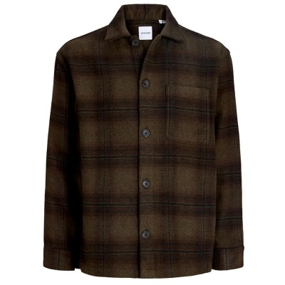 карирана,риза,мъжки,якета,дамски,якета,и,палта,jack,&,jones,soho,ollie,overshirt,brown,(olive,night,check)