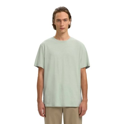 тениска,мъжки,тениски,дамски,тениски,selected,adam,linen,short,sleeve,t,shirt,green,(aqua,grey)