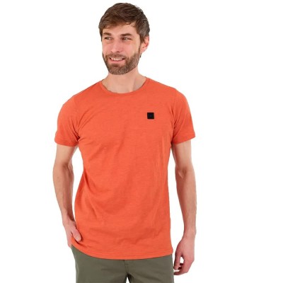 тениска,мъжки,тениски,дамски,тениски,fundango,jaggy,ii,structured,short,sleeve,t,shirt,orange,(soft,terra)
