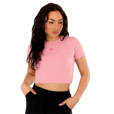 тениска,мъжки,тениски,дамски,тениски,fundango,sora,cropped,short,sleeve,t,shirt,pink,(misty,rose)