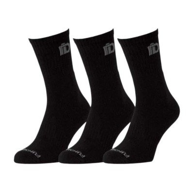 чорапи,мъжки,чорапи,дамски,чорапи,fundango,sport,long,socks,3,pairs,black,(black)
