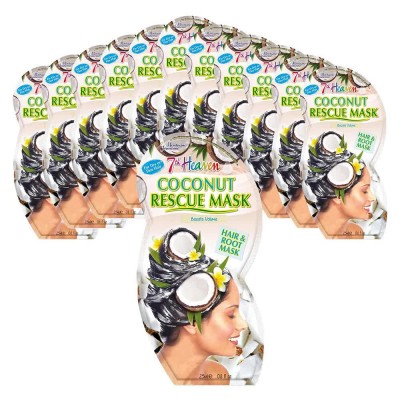 специфични,козметични,продукти,7th,heaven,rescue,coconut,protein,25ml,hair,mask,white