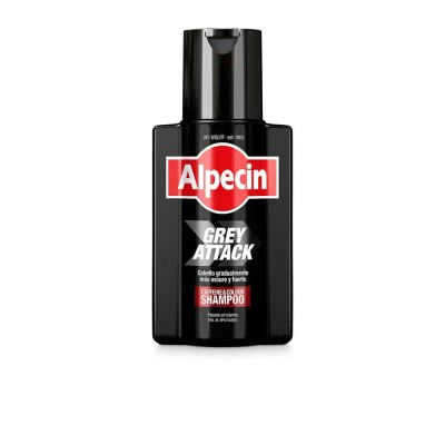 хигиена,коса,alpecin,grey,attack,200ml,shampoo,clear